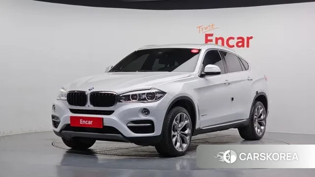 BMW X6 (F16) 2019 Белый из Кореи