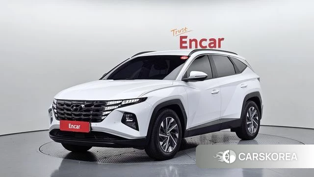 Hyundai Tucson Hybrid (NX4) 2023 Белый из Кореи