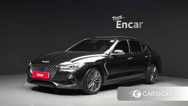Genesis G70 2018 Черный из Кореи