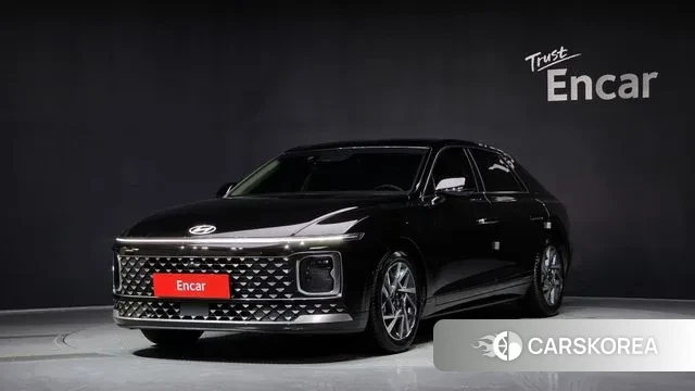 Hyundai Grandeur (GN7) 2023 Черный из Кореи