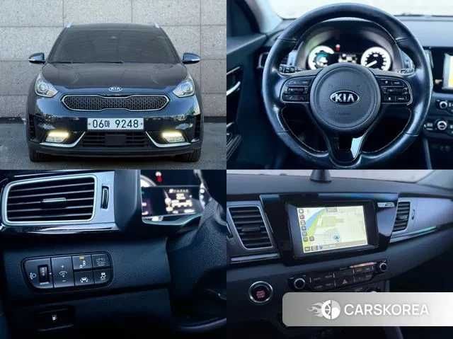 Kia Niro 2018 Синий из Кореи