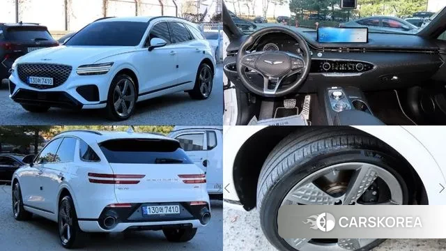 Genesis GV70 2022 Белый из Кореи