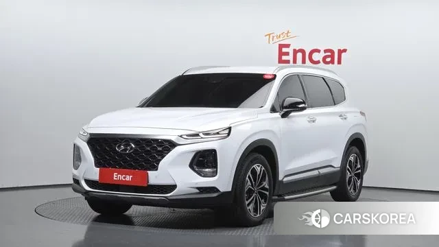 Hyundai Santa Fe TM 2020 Белый из Кореи