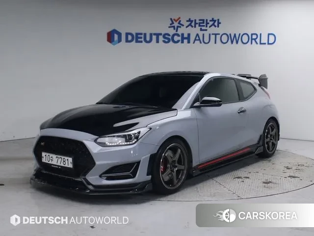 Hyundai Veloster (JS) 2019 Синий из Кореи