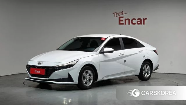 Hyundai Avante (CN7) 2020 Белый из Кореи