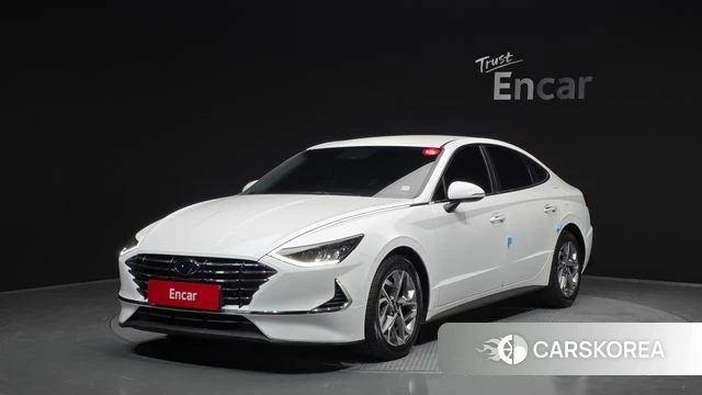 Hyundai Sonata (DN8) 2020 Белый из Кореи