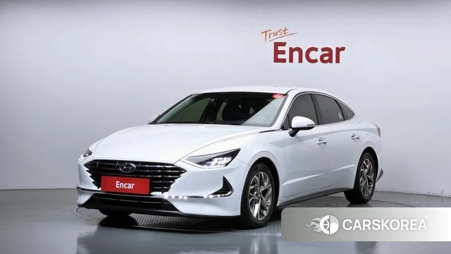 Hyundai Sonata (DN8) 2021 Белый из Кореи