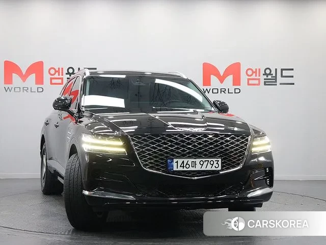 Genesis GV80 2021 Черный из Кореи