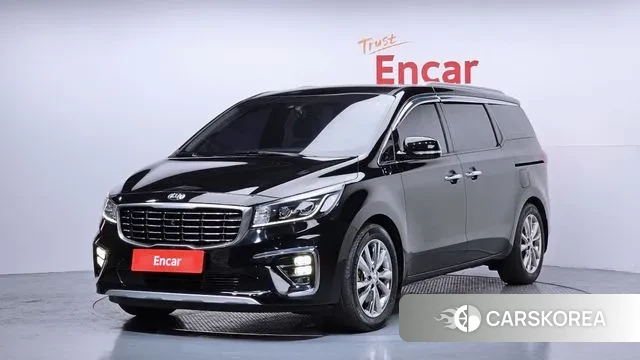 Kia The New Carnival 2019 Черный из Кореи