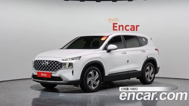 Hyundai The New Santa Fe 2021 Белый из Кореи