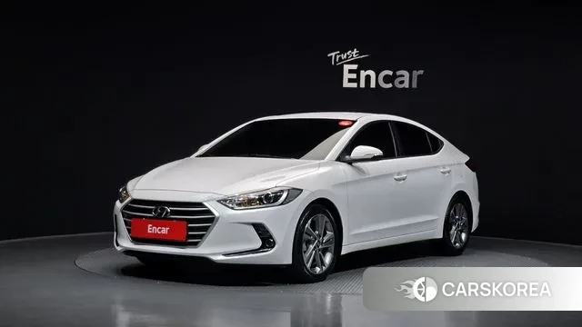 Hyundai Avante AD 2018 Белый из Кореи