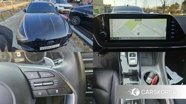 Hyundai Sonata (DN8) 2021 Черный из Кореи