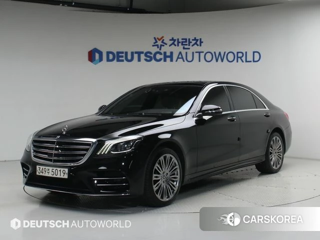 Mercedes-Benz S-Class W222 2020 Черный из Кореи