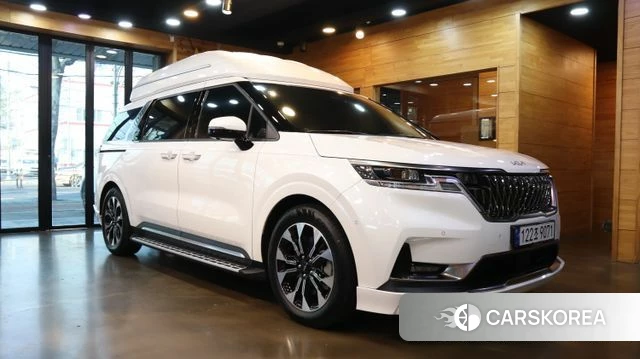 Kia Carnival 4th generation 2022 Белый из Кореи