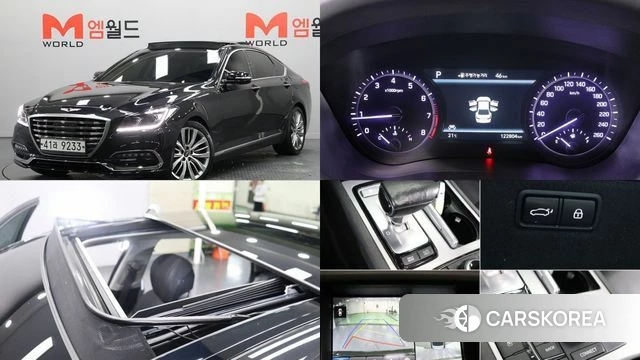 Genesis G80 2018 Черный из Кореи