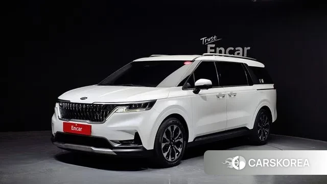 Kia Carnival 4th generation 2021 Белый из Кореи