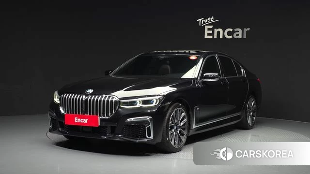 BMW 7 Series (G11) 2021 Черный из Кореи