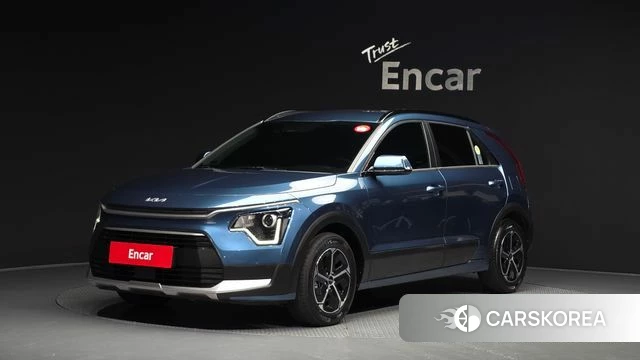 Kia Di Ol Nu Niro 2022 Синий из Кореи