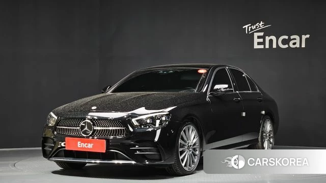 Mercedes-Benz E-Class W213 2022 Черный из Кореи