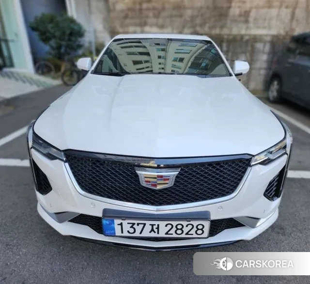 Cadillac CT4 2020 Белый из Кореи