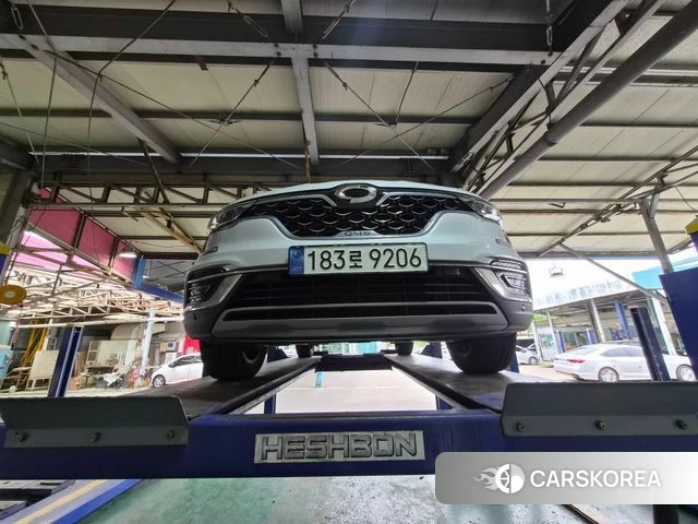 Renault Korea (Samsung) The New QM6 2021 Белый из Кореи