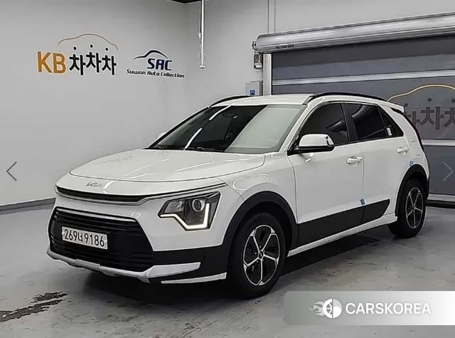 Kia Di Ol Nu Niro 2022 Белый из Кореи