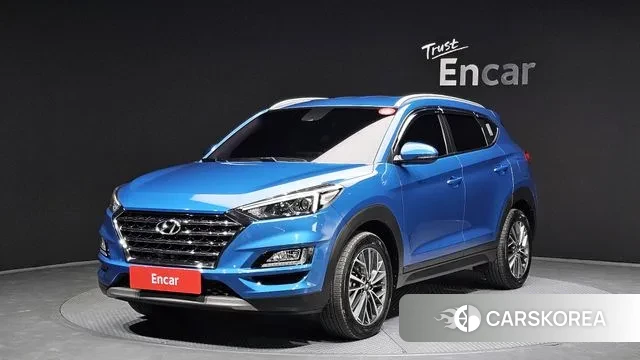 Hyundai All New Tucson 2018 Синий из Кореи