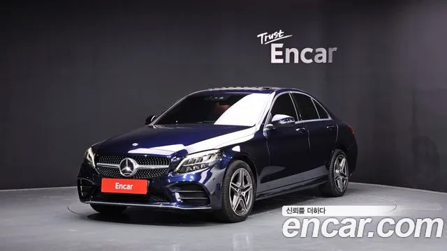 Mercedes-Benz C-Class W205 2019 Синий из Кореи
