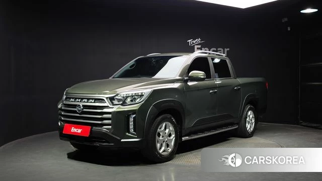 Ssangyong The New Rexton Sports Cannes 2021 Зеленый из Кореи