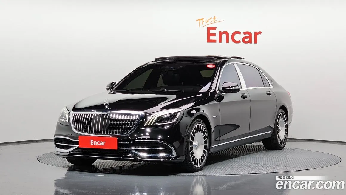 Mercedes-Benz S-Class W222 2020 Черный из Кореи