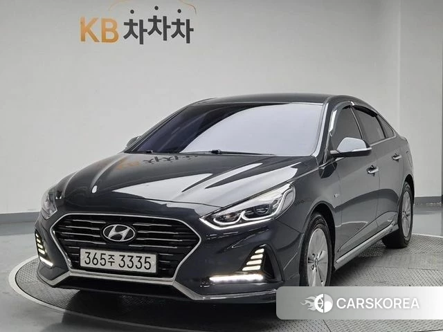 Hyundai Sonata New Rise Hybrid 2018 Серый из Кореи