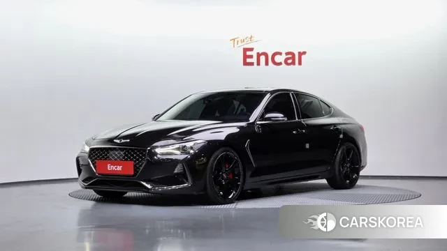 Genesis G70 2018 Черный из Кореи