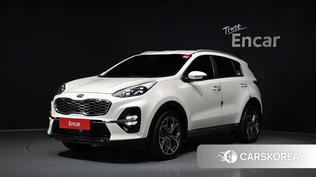 Kia Sportage The Bold 2020 Белый из Кореи