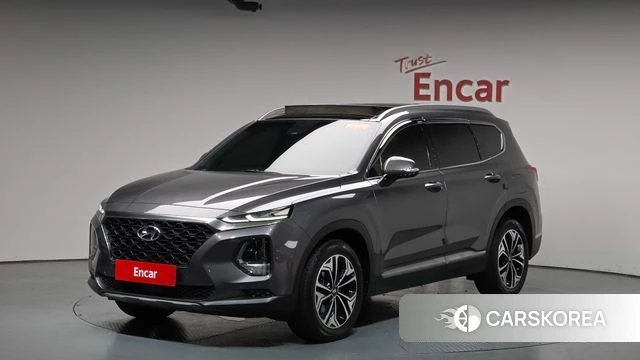 Hyundai Santa Fe TM 2018 Серый из Кореи
