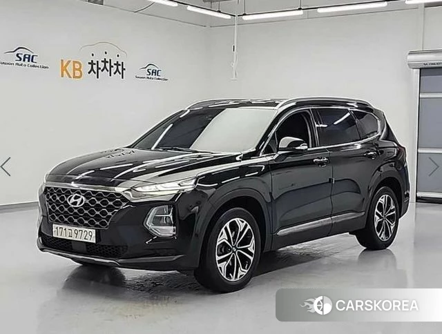 Hyundai Santa Fe TM 2019 Черный из Кореи