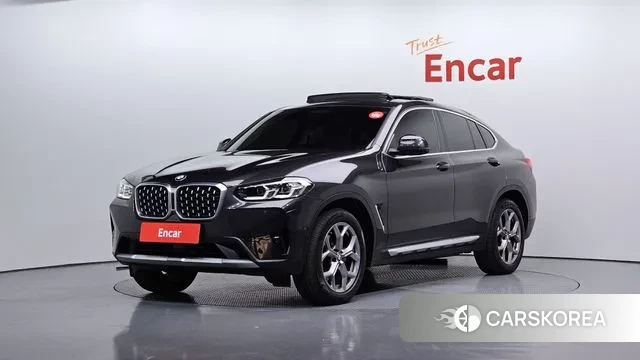 BMW X4 (G02) 2023 Серый из Кореи