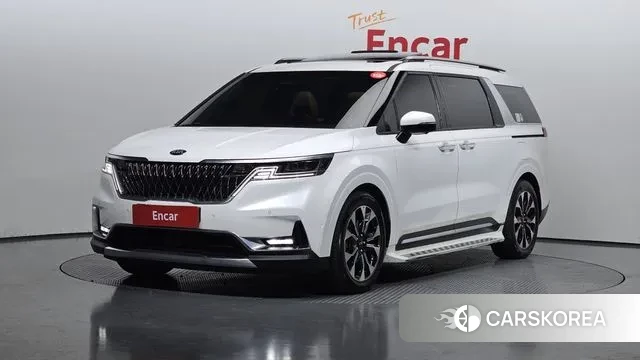 Kia Carnival 4th generation 2021 Белый из Кореи