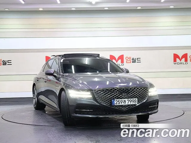 Genesis G80 (RG3) 2020 Черный из Кореи