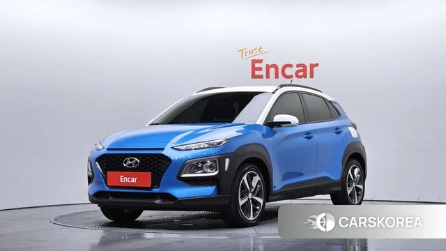 Hyundai Kona 2018 Синий из Кореи