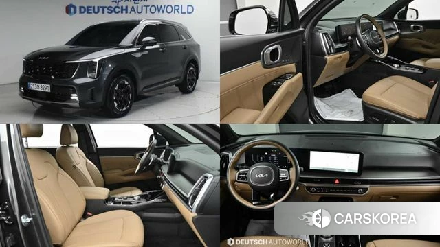 Kia The New Sorento 4th Generation 2025 Серый из Кореи