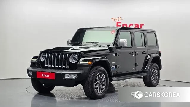 Jeep Wrangler (JL) 2021 Черный из Кореи