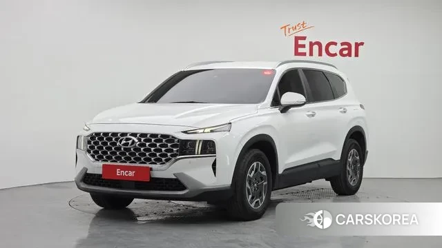 Hyundai The New Santa Fe 2021 Белый из Кореи