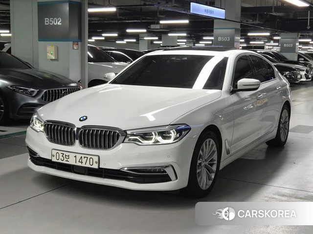 BMW 5 Series (G30) 2019 Белый из Кореи