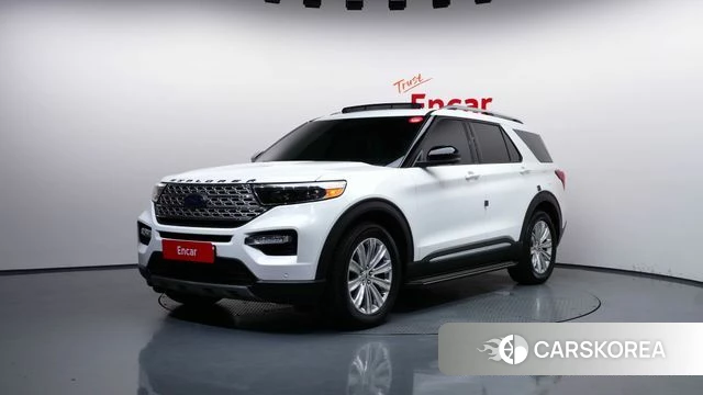 Ford Explorer 6th Generation 2021 Белый из Кореи