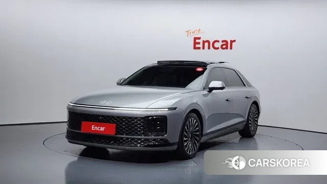 Hyundai Grandeur (GN7) 2022 Серебристо-серый из Кореи