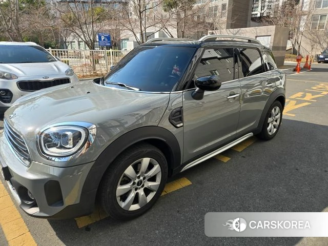 Mini Cooper Countryman 2021 Серебристо-серый из Кореи