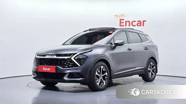 Kia Sportage 5th Generation Hybrid 2022 Серый из Кореи