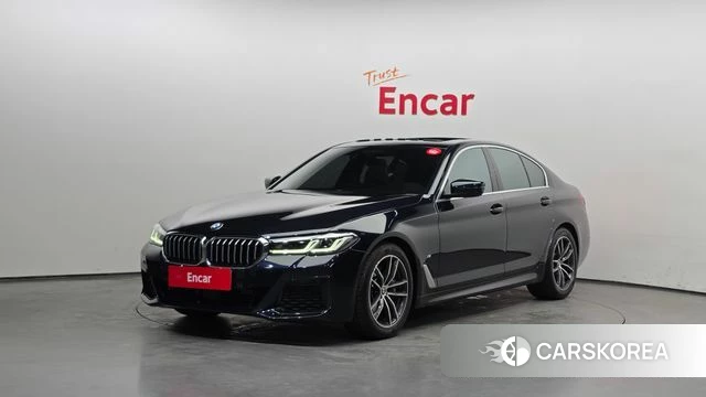 BMW 5 Series (G30) 2022 Синий из Кореи