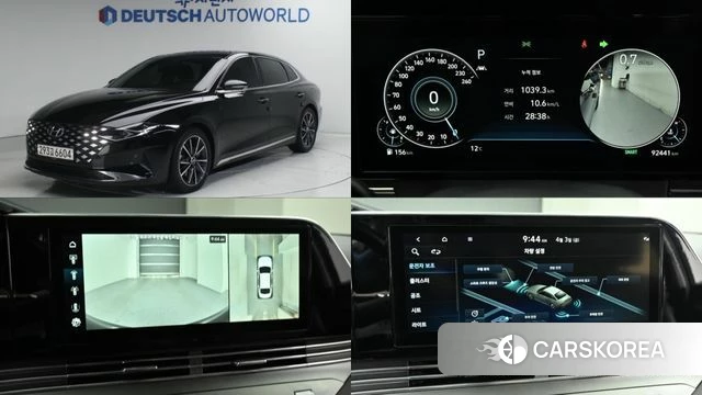 Hyundai The New Grandeur IG 2021 Черный из Кореи