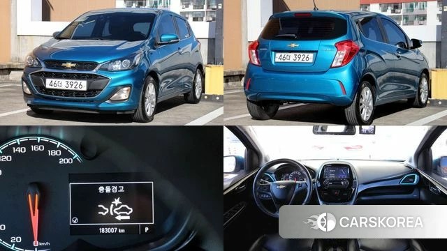 Chevrolet (GM Daewoo) The New Spark 2018 Небесно-голубой из Кореи